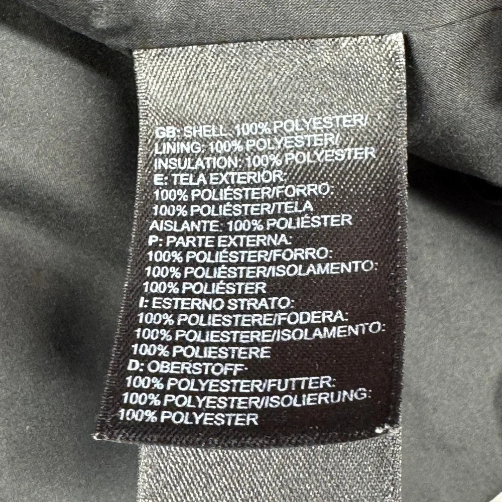 The North Face‎ Mens Jester Jacket Black Hybrid Quilted Insulated XXL F15 *FLAW